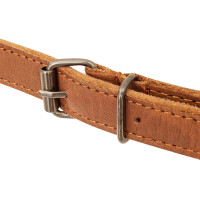 Grembiule in pelle di bufalo con laccio al collo