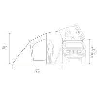 Skycamp 3.0 Tenda di espansione Plus