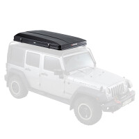 Skycamp - 2.0 Tenda da tetto per auto guscio rigido nero