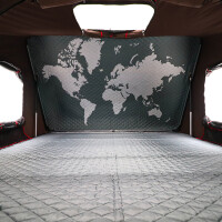 Skycamp - 2.0 Tenda da tetto per auto guscio rigido nero