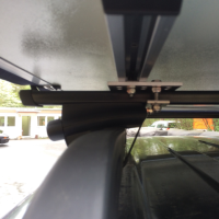 Set di adattatori per montaggio tende da tetto 2 pezzi