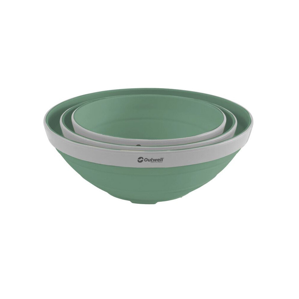 Set di ciotole pieghevoli Shadow Green