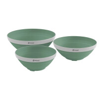 Set di ciotole pieghevoli Shadow Green