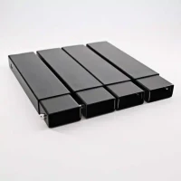 Disc-O-Bed - Set di 4 Estensioni per Gambe - Nero