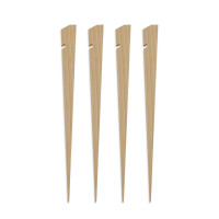 Set di 4 picchetti in legno