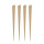 Set di 4 picchetti in legno