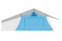 Tela interna per tenda da tetto Adventure 140