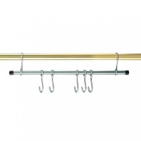 Zeltstangen per appendiabiti con 5 ganci