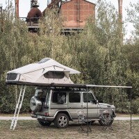 Adventure 165 Tenda da tetto grigio incl. rete portaoggetti