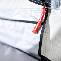 Adventure 165 Tenda da tetto grigio incl. rete portaoggetti