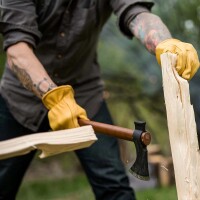 BAREBONES FIELD HATCHET/TOMAHAWK con FODERO