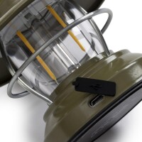 BAREBONES EDISON MINI LANTERN OLIVE - 2AA/USB