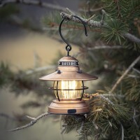 BAREBONES EDISON MINI LANTERN COPPER - 2AA/USB