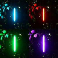 Campwerk Lampada da campeggio LED RGB con Powerbank IP68