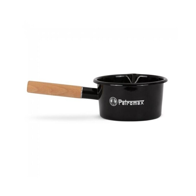 Petromax Pentola di Smalto Nero 1L