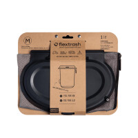 Flextrash sacco per rifiuti M (5 L), grigio