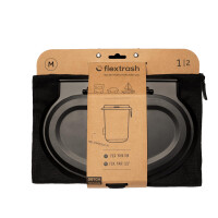 Flextrash Sacco della spazzatura M (5 L), nero