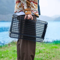 Scaffale in ferro, nero