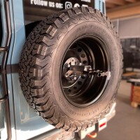 Porta tanica per ruota di scorta senza tanica