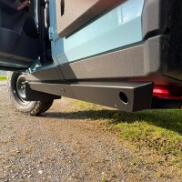 Rockslider in acciaio inossidabile nero rivestito a...