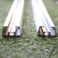 Set di profili in alluminio da 2 pezzi