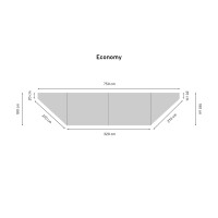 Telo parasole per rimorchio tenda