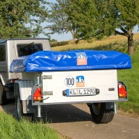 Copertura di Ricambio 3Dog Rimorchio Tenda