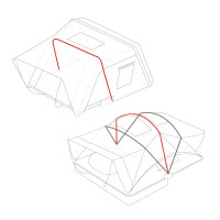 U-Bogen para Tendas da tetto iKamper