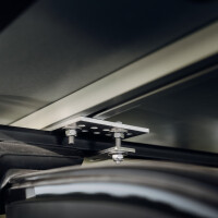 Tenda da tetto ibrida TEDPop con doppia apertura