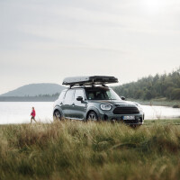 Tenda da tetto ibrida TEDPop con doppia apertura