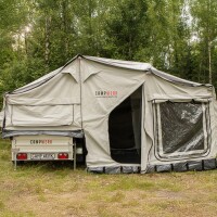 Rimorchio tenda OFFROAD con tenda FAMILY