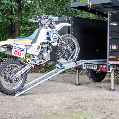 Rampa in alluminio Misure: **185x30 cm**