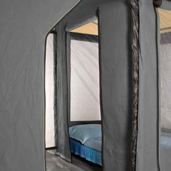 Divisor de espacio para habitación infantil en el TrailDog - Gris